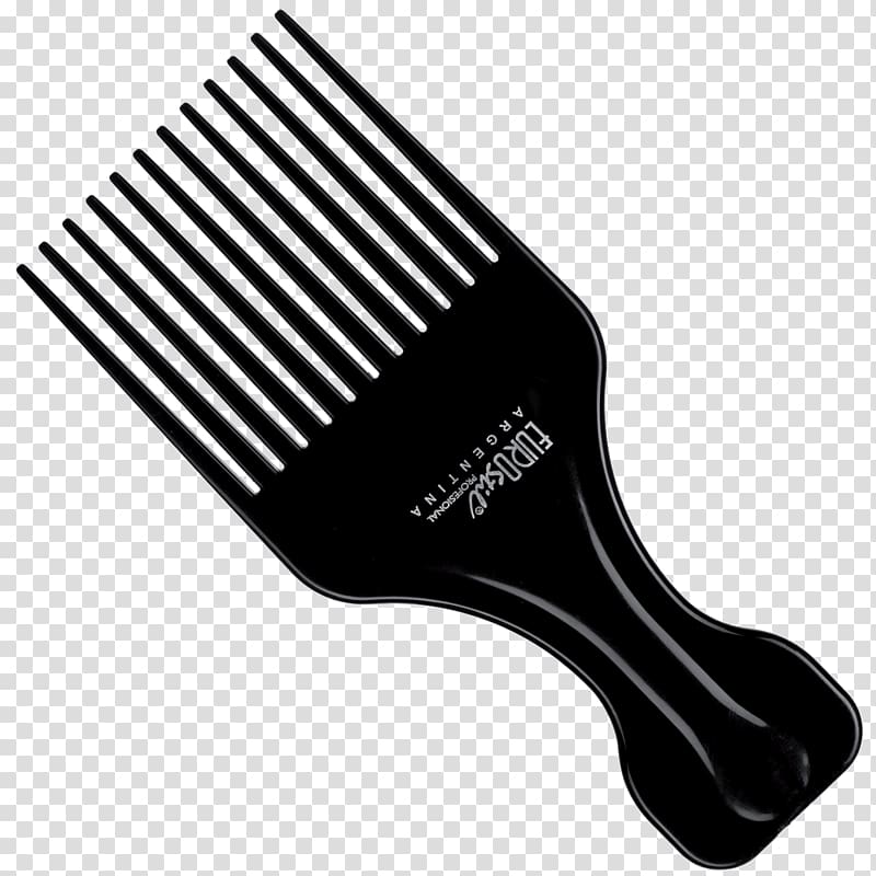 Comb Afro Brush Cosmetologist Fork, fork transparent background PNG clipart