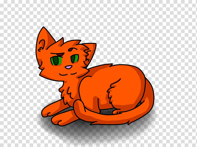 Kitten Firestar Cat Leafpool ThunderClan, kitten transparent background PNG clipart