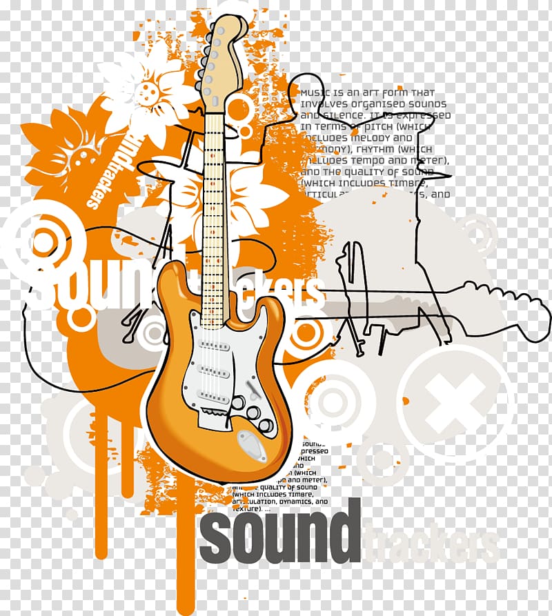 Musical instrument Guitar Musician, illustration guitar transparent background PNG clipart