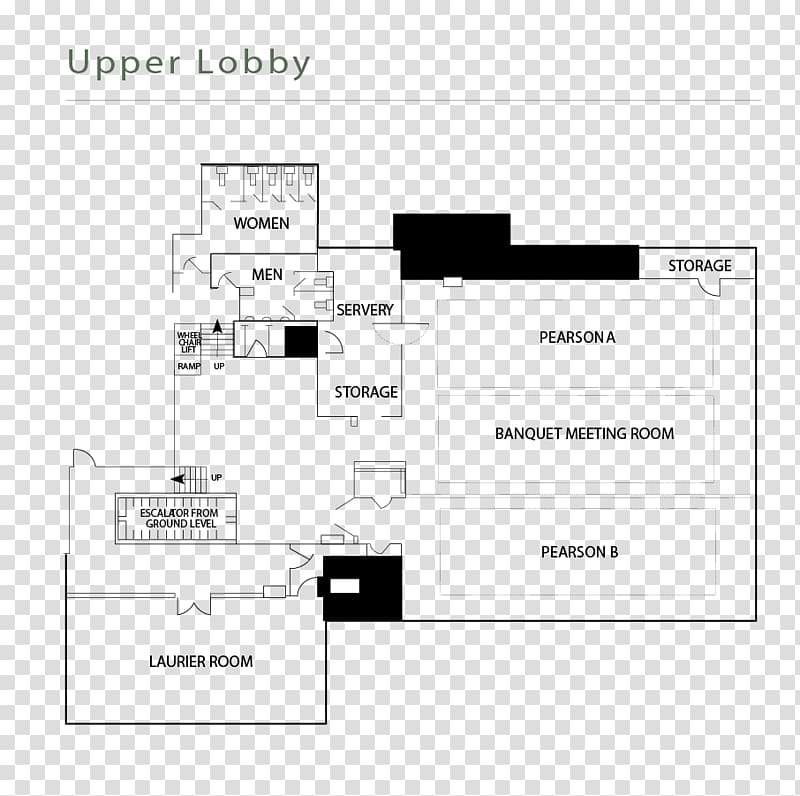 Lord Elgin Hotel Floor plan Room Lobby, escalator transparent background PNG clipart