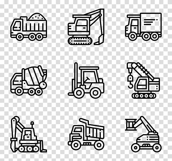 Computer Icons Icon design Share icon , construction vehicles transparent background PNG clipart