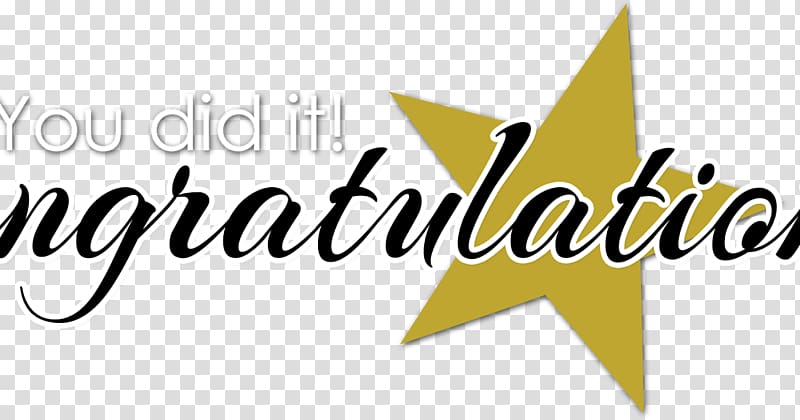 , Congrats transparent background PNG clipart