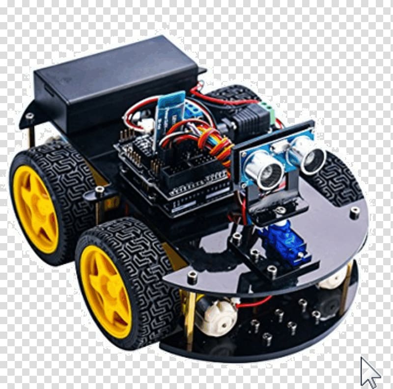 Robot Car Arduino Project: SMART Robot kit, car transparent background PNG clipart