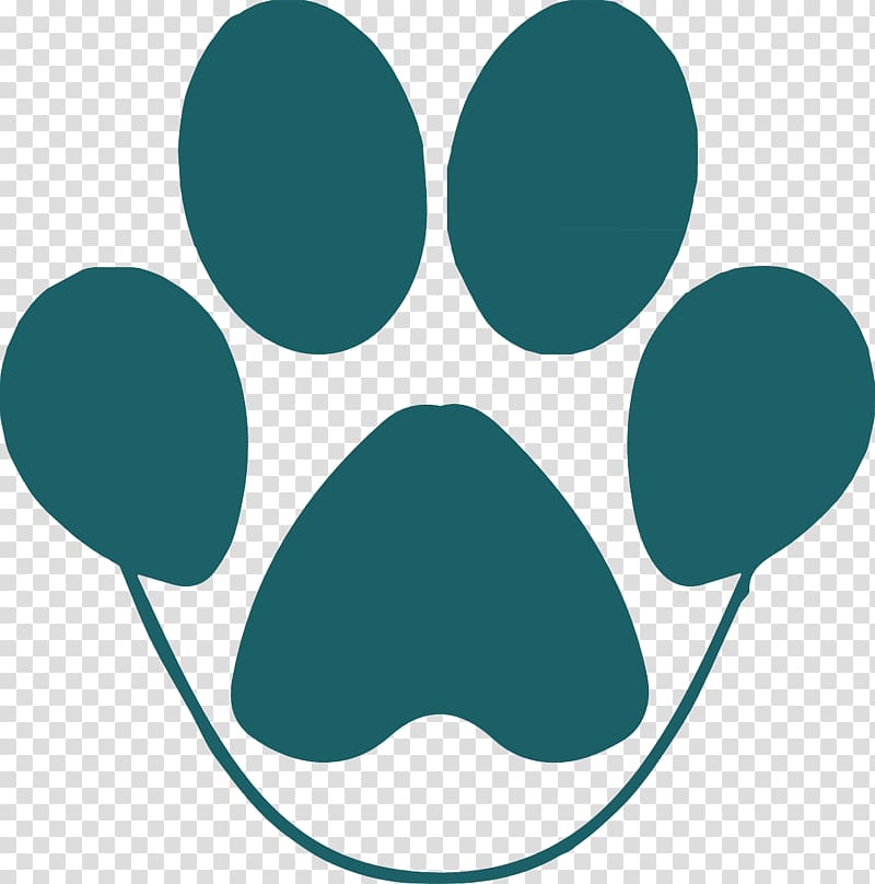 Dog Cat Puppy Paw , Dark blue Plum footprints transparent background PNG clipart