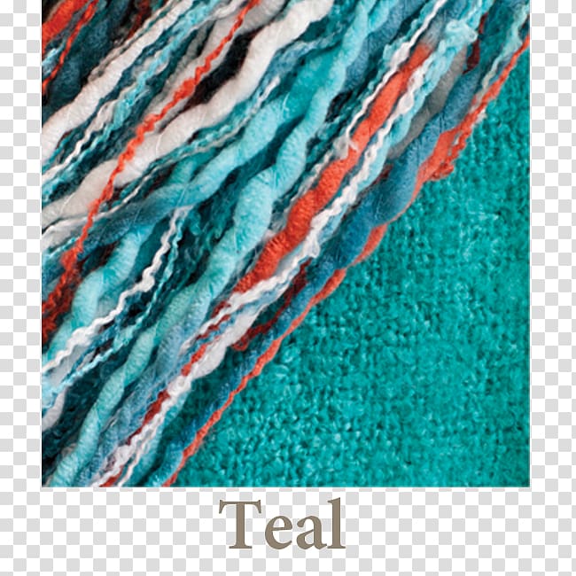 Turquoise Textile Teal Material Rope, teal color transparent background PNG clipart