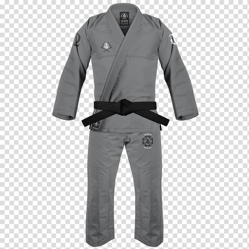 Brazilian jiu-jitsu gi Rash guard Uniform Jujutsu, reaper transparent background PNG clipart