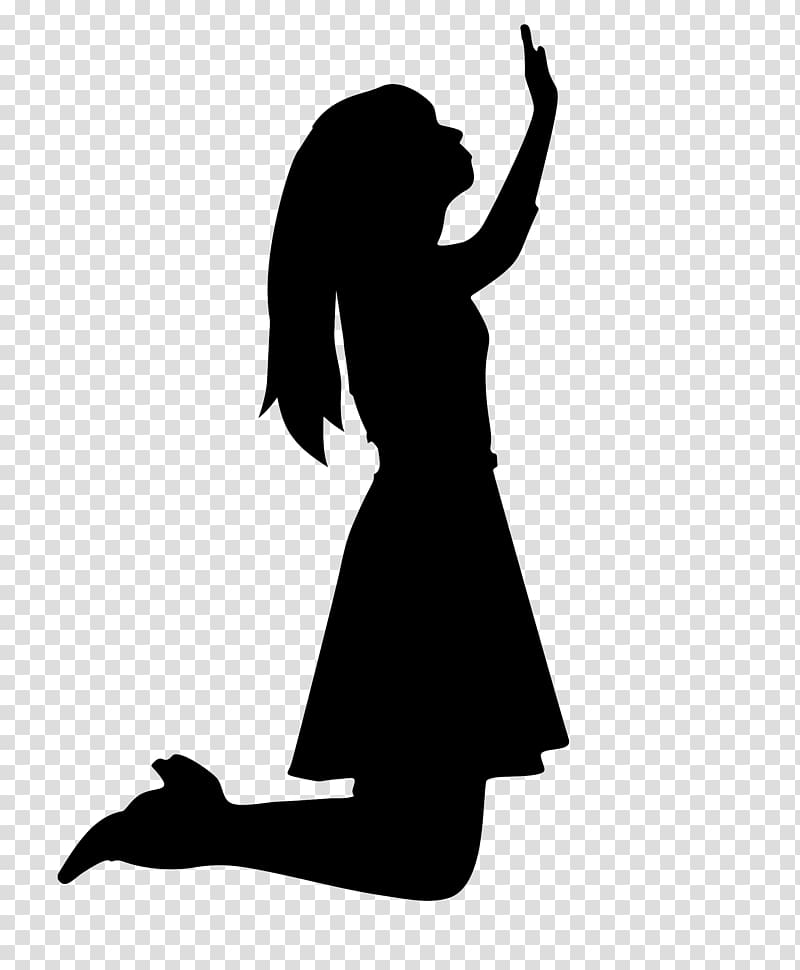 praise silhouette clip art