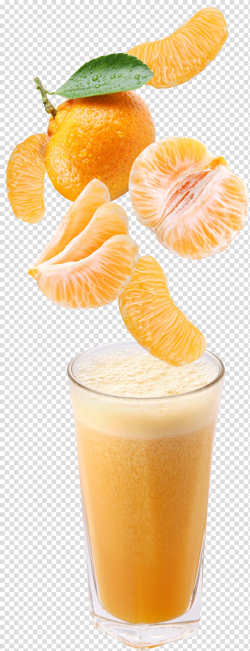 Orange drink Orange juice Cocktail Fruit, juice transparent background PNG clipart