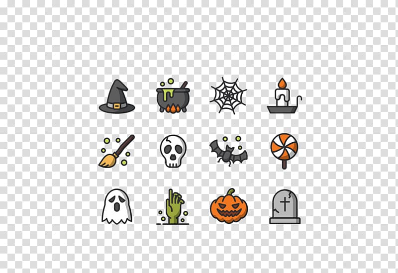 halloween icon transparent background PNG clipart