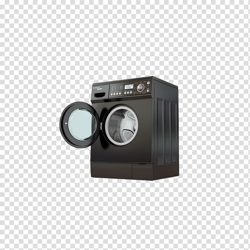 Home appliance Washing machine Clothes dryer Refrigerator Major appliance, washing machine transparent background PNG clipart