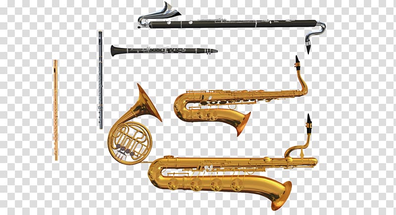 Brass Instruments Musical Instruments Clarinet Saxophone Woodwind instrument, Flute transparent background PNG clipart