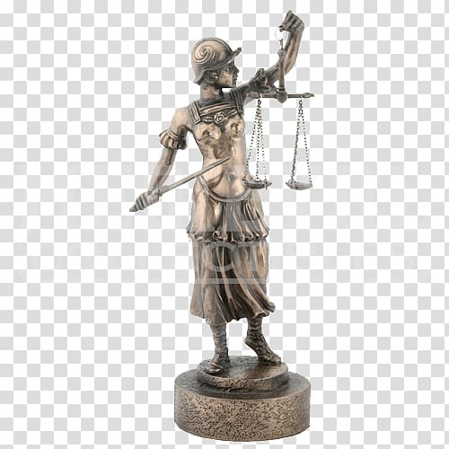 Statue Bronze sculpture Lady Justice, Sword Of Justice transparent background PNG clipart