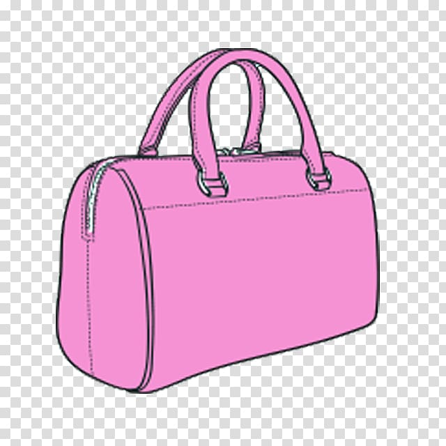 Handbag Messenger bag Tote bag Leather, Hand-painted bucket bag transparent background PNG clipart