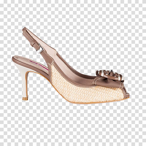 Sandal Beige Shoe Hardware Pumps, Medium Heel Shoes for Women Taupe transparent background PNG clipart