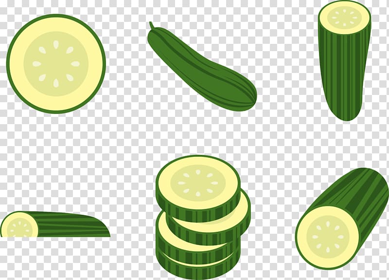 Cucumber Pepino Euclidean , cucumber slices transparent background PNG clipart