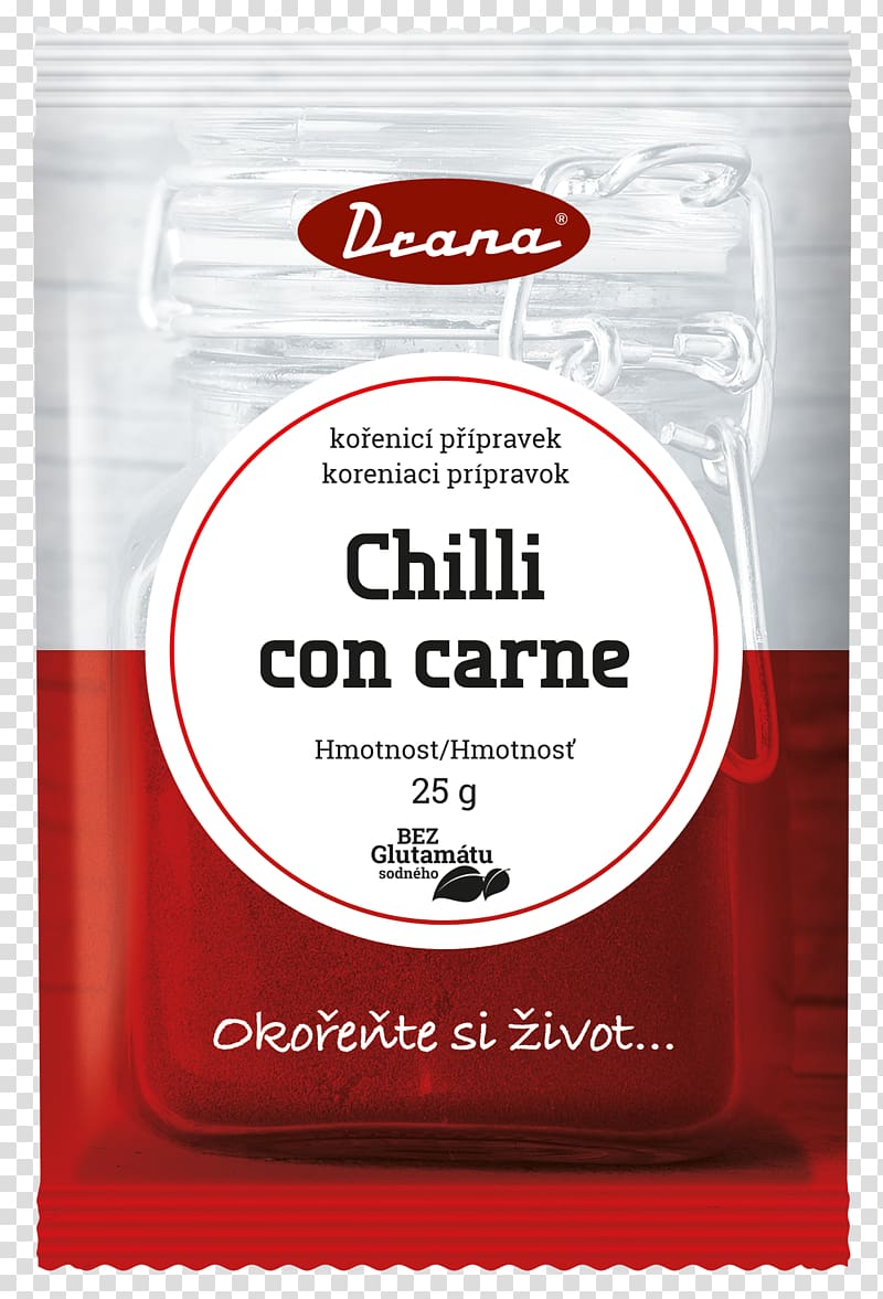 Chili con carne mletá masa 500g Spice Product Gram, chilli con carne transparent background PNG clipart