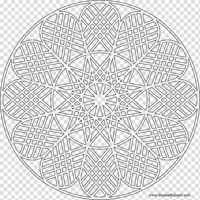Mandala Coloring book Drawing Child Adult, child transparent background PNG clipart