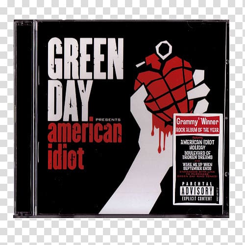 American Idiot Green Day Album Music Punk rock, American Idiot The Original Broadway Cast Recordin transparent background PNG clipart