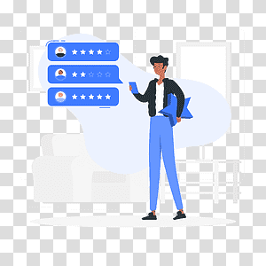 illustration, Online Review, internet, web, online, user, rate, review, social media, evaluation, opinion transparent background PNG clipart thumbnail