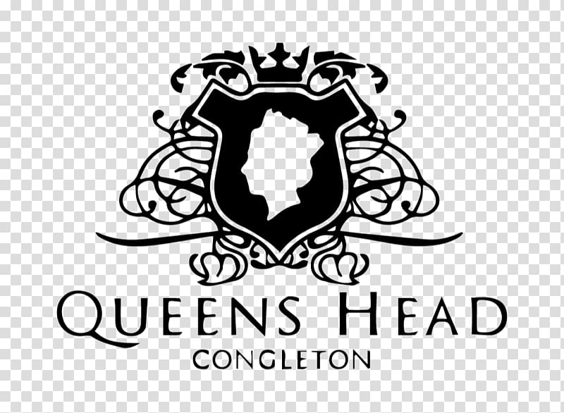 The Queens Head Pub, Congleton Beer Logo Graphic design, beer transparent background PNG clipart