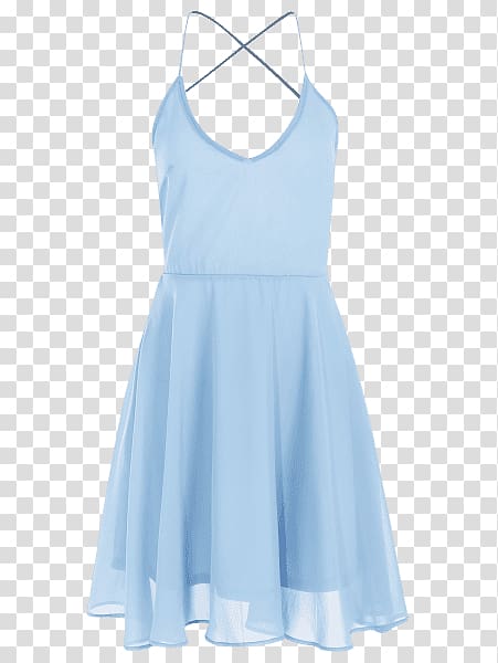 Blue Dress Sleeve Clothing Halterneck, Platform Tennis Shoes for Women Open Back transparent background PNG clipart