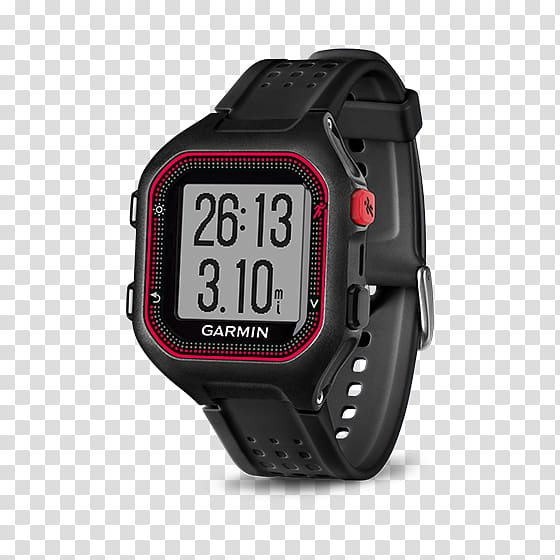 Garmin Forerunner 25 GPS Navigation Systems Garmin Ltd. GPS watch, watch transparent background PNG clipart