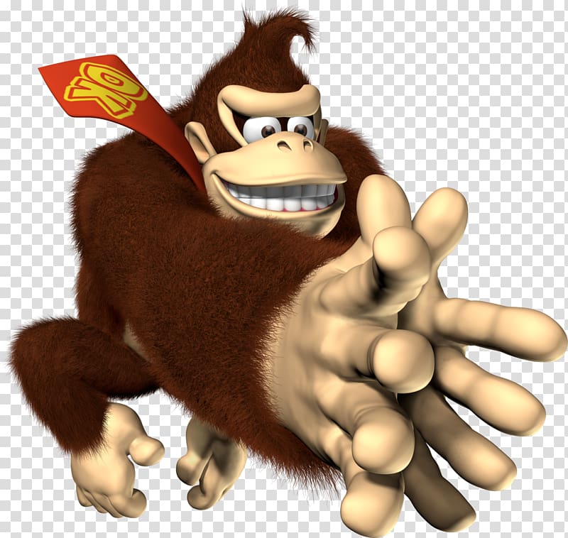 Donkey Kong Country 2: Diddy\'s Kong Quest Donkey Kong Jungle Beat Wii, donkey kong transparent background PNG clipart