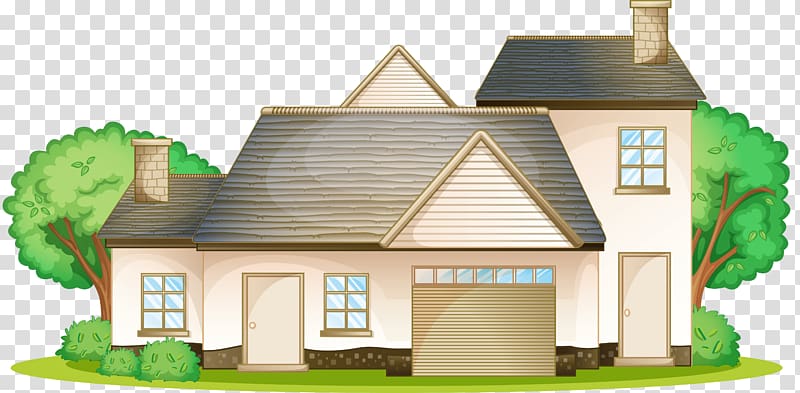 House Cartoon, house transparent background PNG clipart