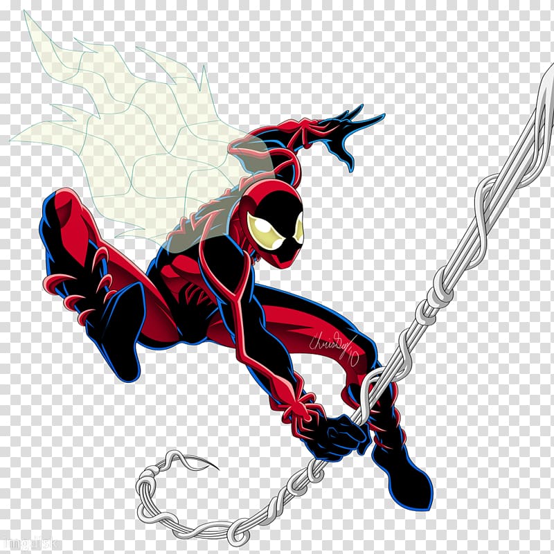 Spider-Man Unlimited Venom Anya Corazon Spider-Verse, spider-man transparent background PNG clipart