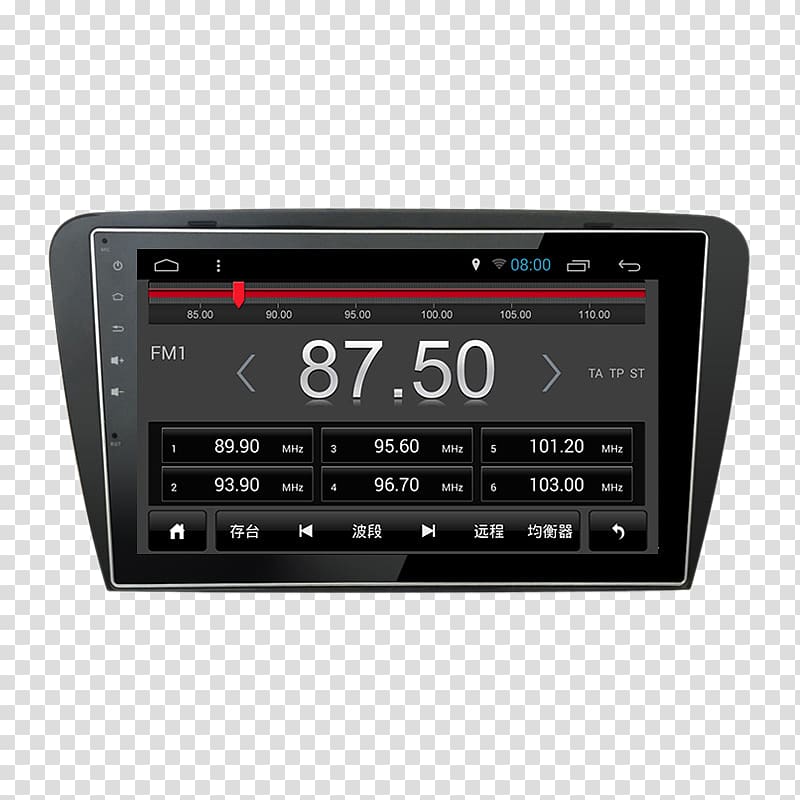 GPS navigation device Car Samsung Galaxy Note 10.1 Vehicle audio Global Positioning System, 151 617 Skoda Octavia Navigation transparent background PNG clipart
