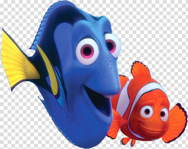 Finding Nemo Dory and Marlin, Nemo Marlin Film The Walt Disney Company, dory transparent background PNG clipart