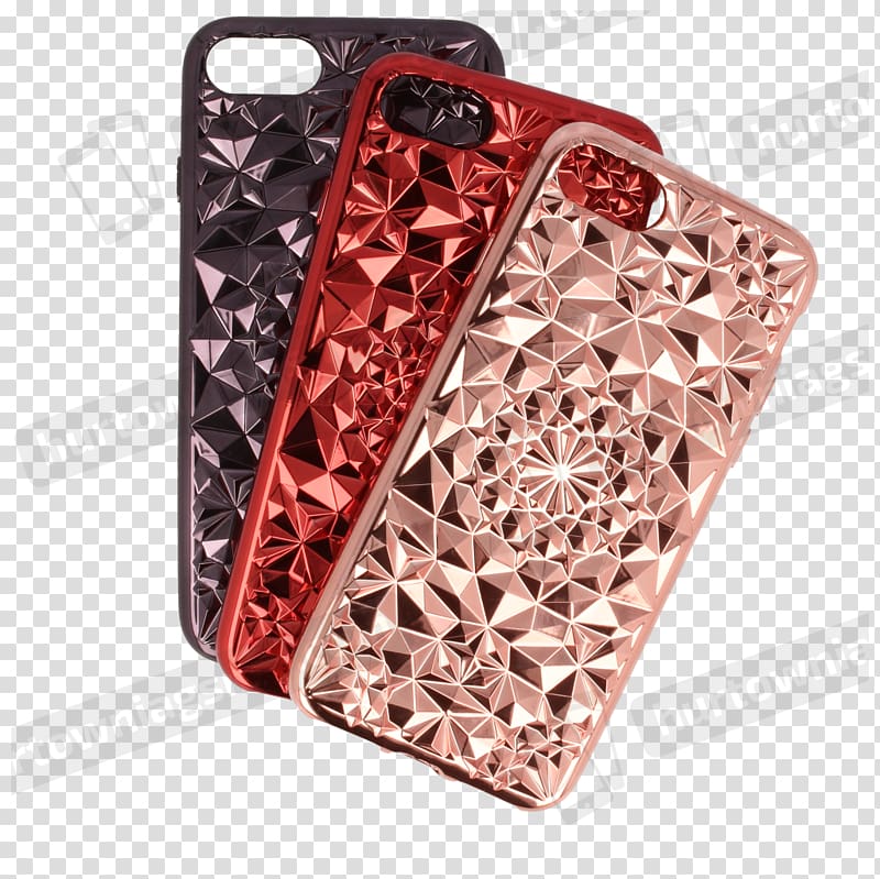 Bling-bling Rectangle Mobile Phone Accessories, design transparent background PNG clipart