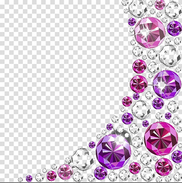 gemstones border, Diamond Gemstone Ornament Icon, diamond transparent background PNG clipart
