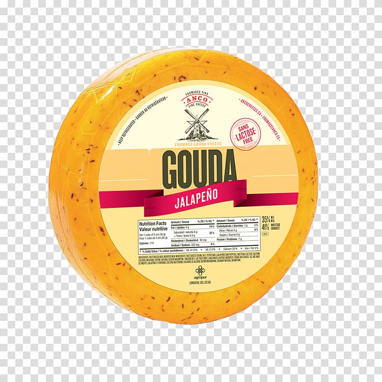 Gouda cheese Milk Flavor Lactose, milk transparent background PNG clipart