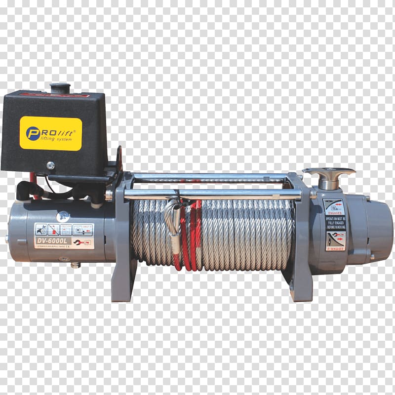 PROlift Machine Industry Pulley Winch, cuple transparent background PNG clipart