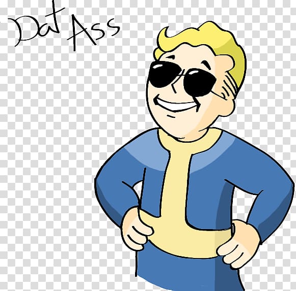 Fallout 3 Fallout: New Vegas Fallout 4 The Vault Video game, confused funny character transparent background PNG clipart