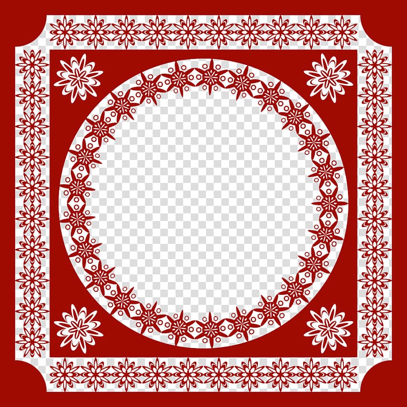 Redondo Home Decoration in Crochet Carpet Handicraft, Famous red wind transparent background PNG clipart
