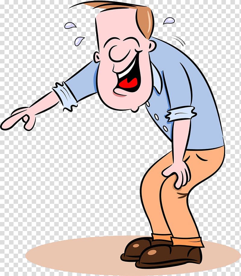 a person laughing clipart