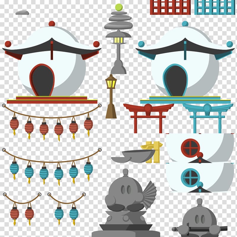 Japanese Cuisine Teeworlds Tile-based video game , Unity Temple transparent background PNG clipart