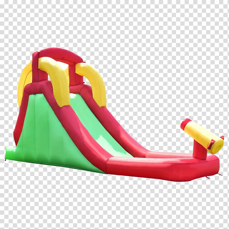 Inflatable Bouncers Castle Water slide Playground slide, Castle transparent background PNG clipart