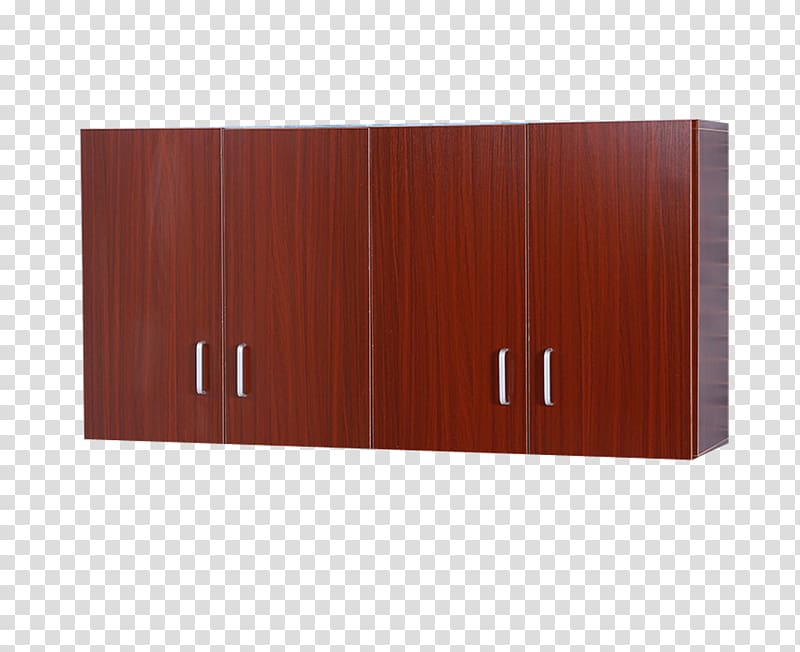 Wardrobe Wood stain Cupboard Hardwood, Four red paint wood door cabinet transparent background PNG clipart