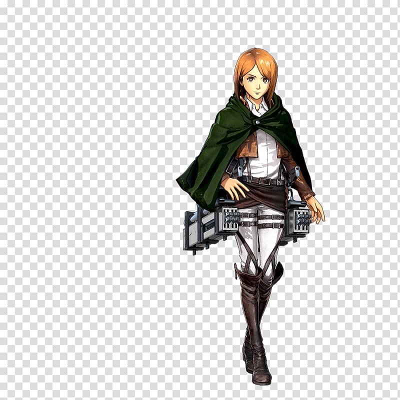 A.O.T.: Wings of Freedom Attack on Titan 2 PlayStation 4 Hange Zoe, attack transparent background PNG clipart