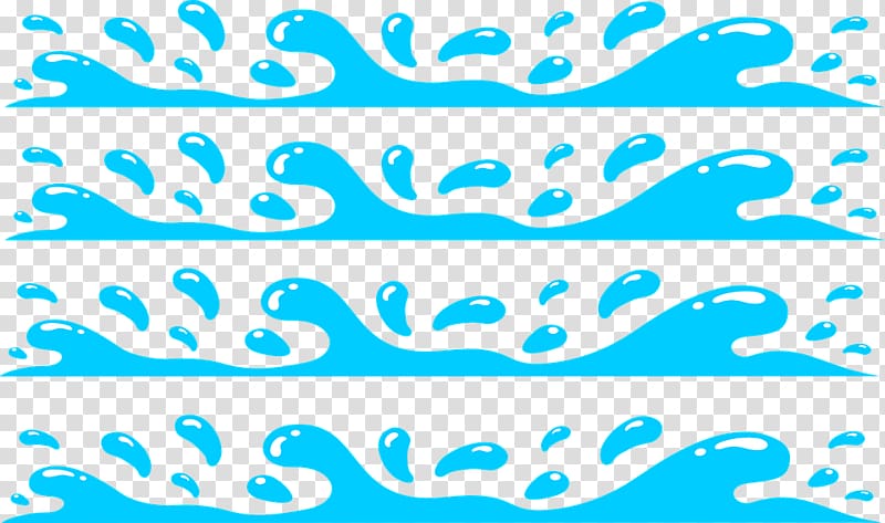 Splash Water , Cartoon creative design wave free transparent background PNG clipart