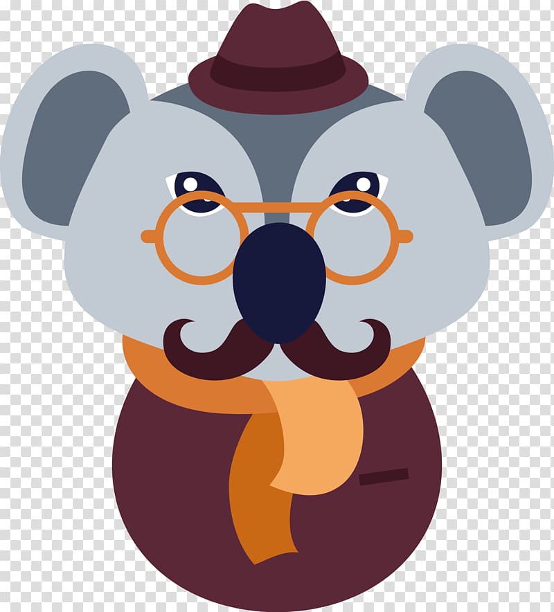 Puppy Avatar Icon, creative koala transparent background PNG clipart