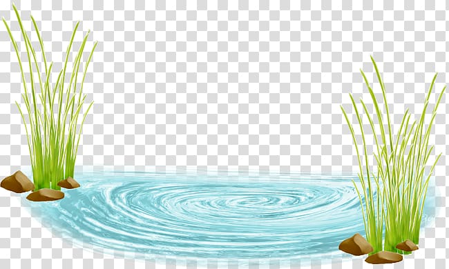 river near green plant illustration, Desktop , POND Water transparent background PNG clipart