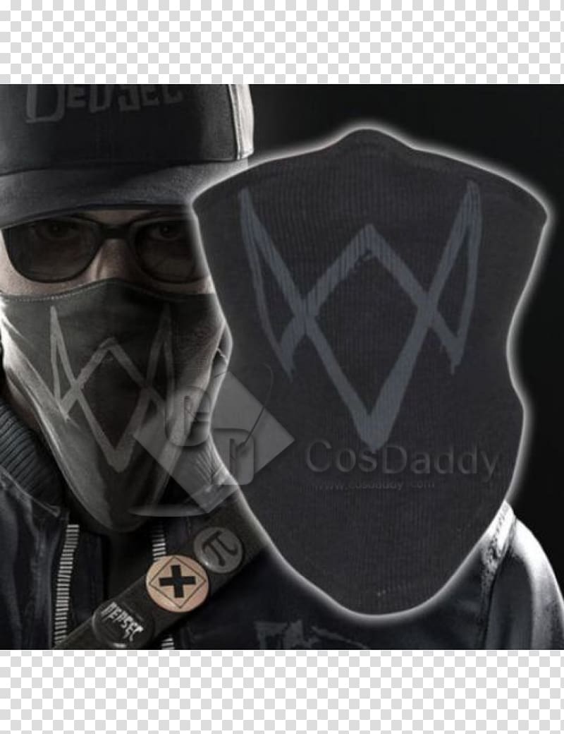 Watch Dogs 2 Mask Aiden Pearce, watchdog transparent background PNG clipart