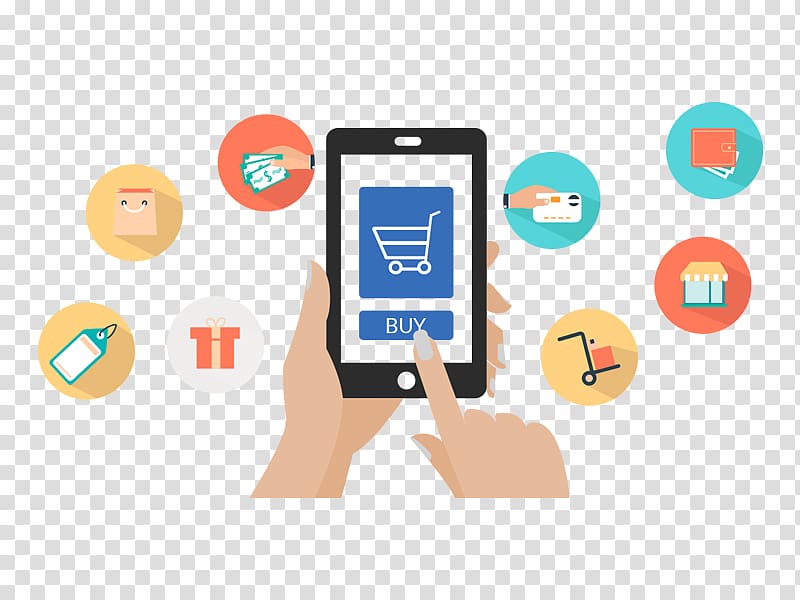 Mobile commerce Mobile Phones Mobile app development E-commerce, internet applications transparent background PNG clipart