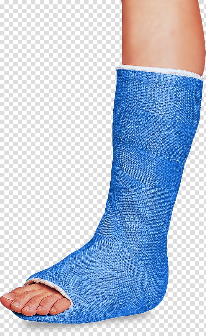 Blue Plaster Ankle Glass fiber Sock, poeira transparent background PNG clipart