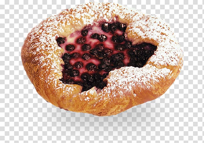 Danish pastry Blueberry pie Tart Custard Muffin, danish pastry transparent background PNG clipart