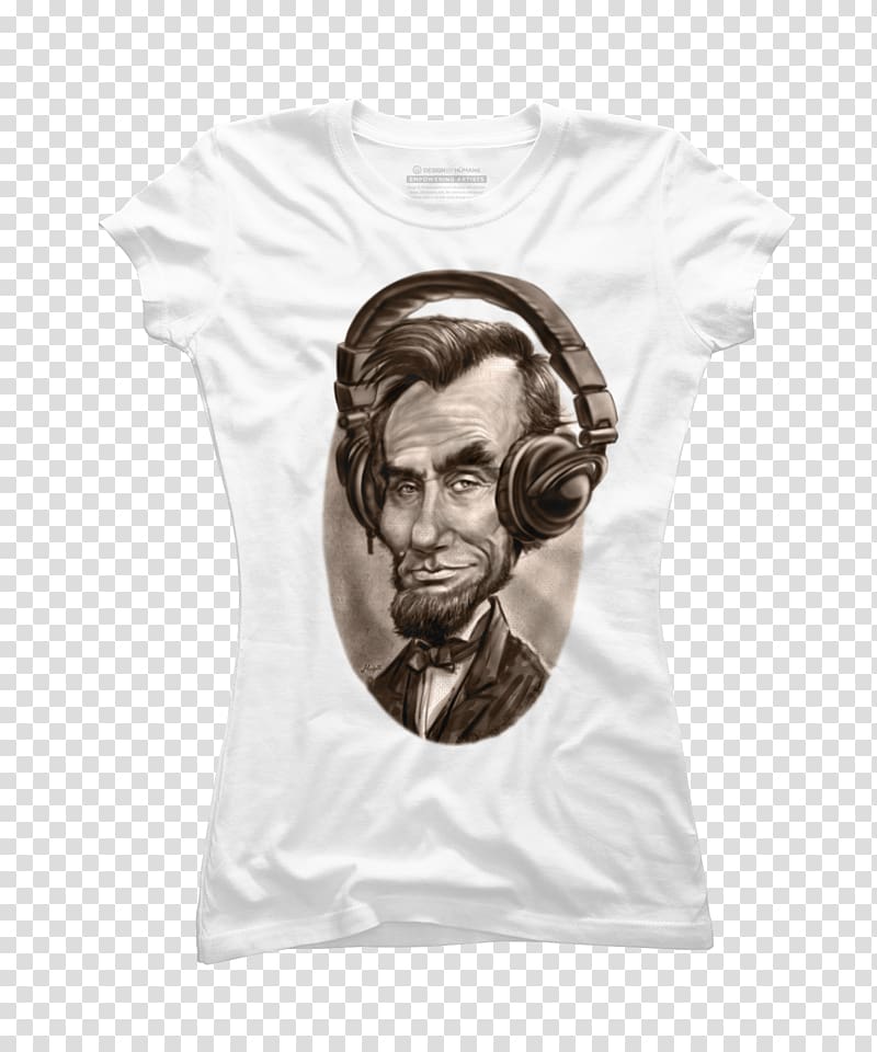 Abraham Lincoln T-shirt United States Sleeve, T-shirt transparent background PNG clipart